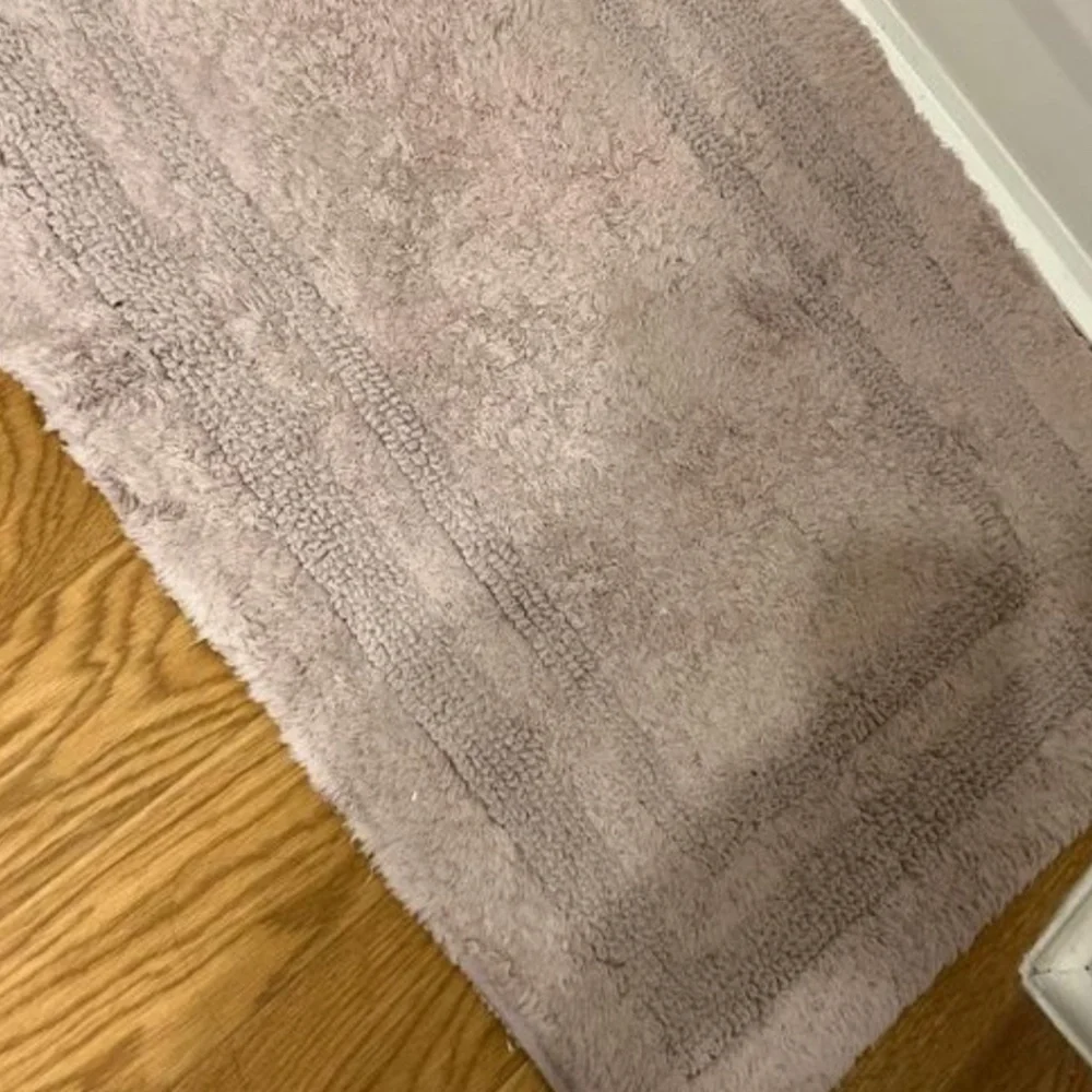 NWT 20&34;x34&34; Performance Cotton Reversible Bath Rug Pink - Threshold